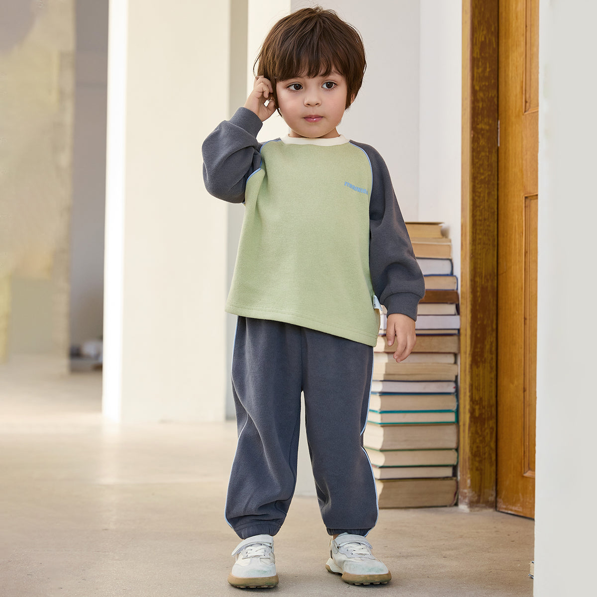Raglan Sleeve Casual Set