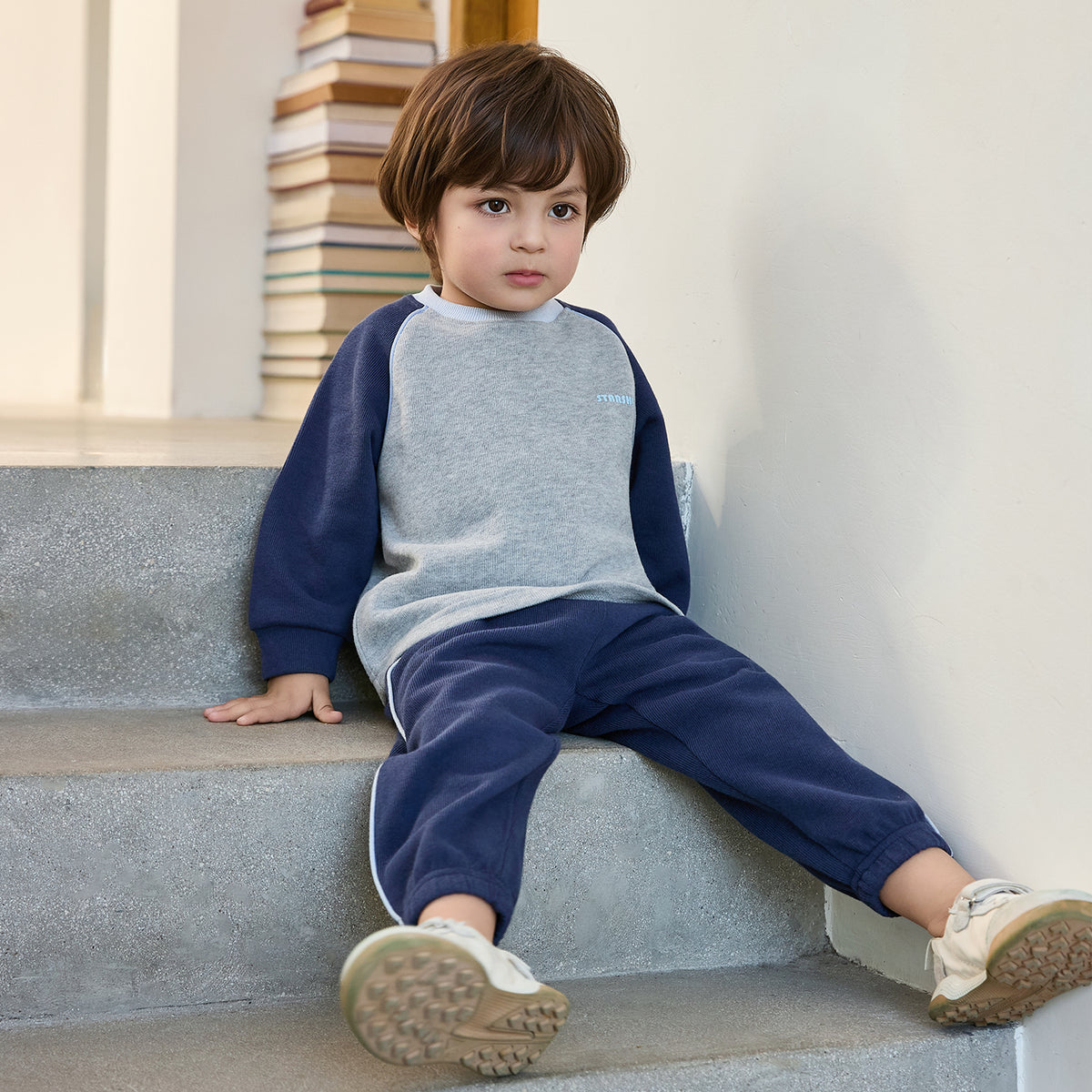 Raglan Sleeve Casual Set