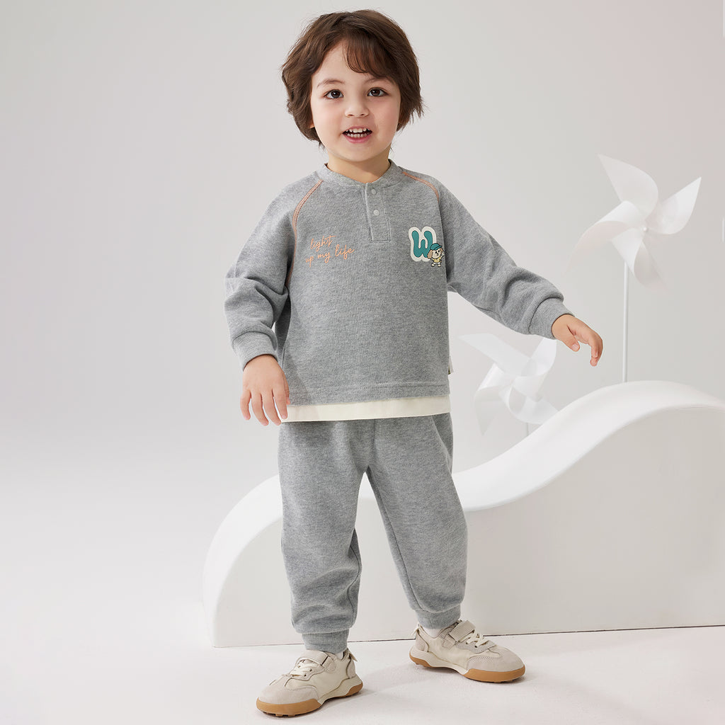 Raglan Sleeve Preppy Set