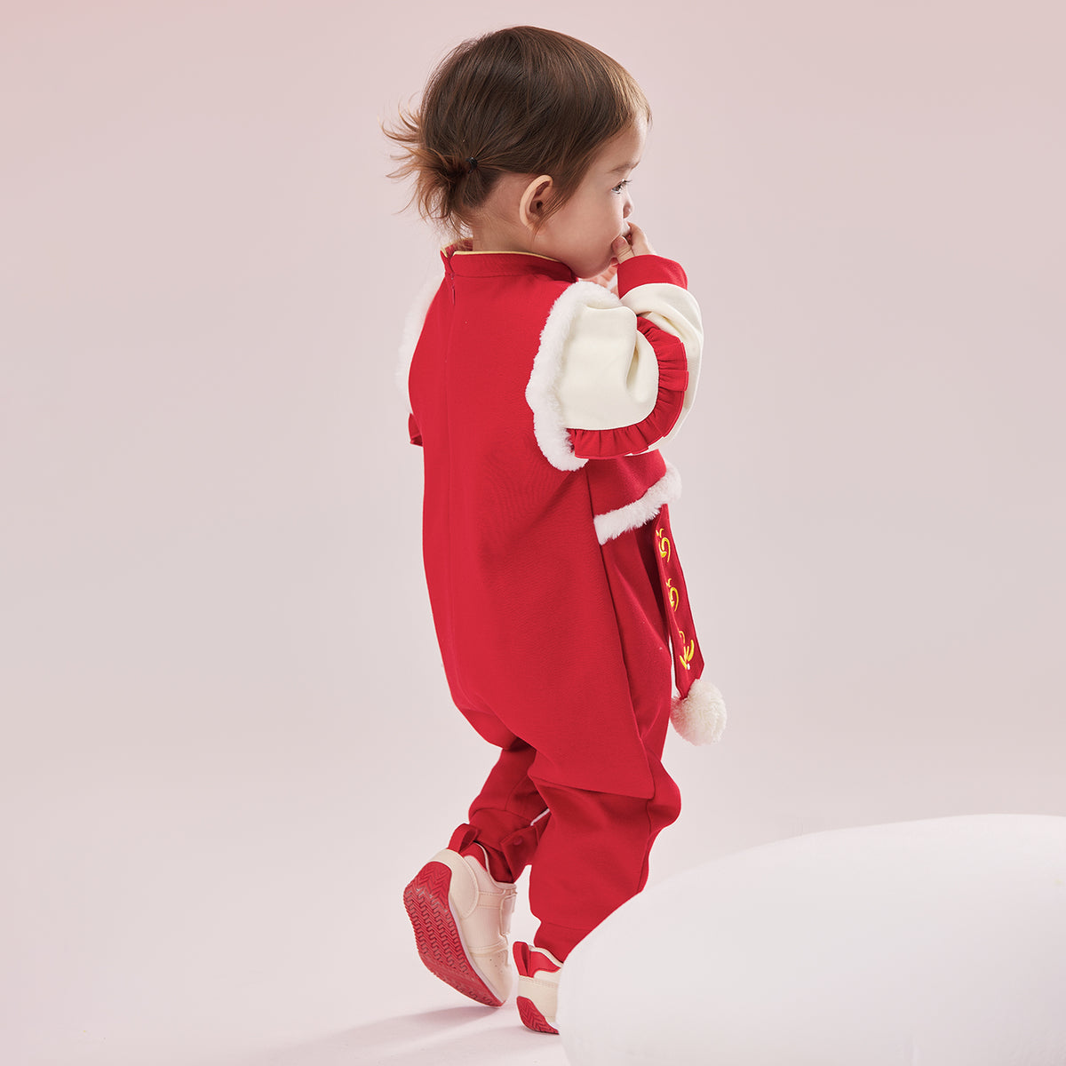 Xin Yang Cotton Double-Layer Romper
