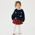 Jacquard Knit Cardigan