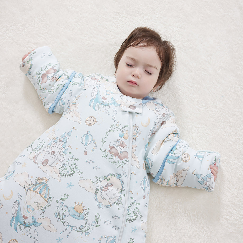 Interlock Detachable-Sleeve Roomy Sleep Sack