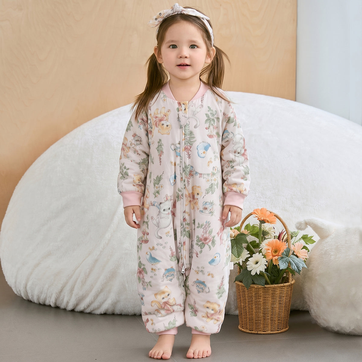 Jersey Quilted Split-Leg Sleep Sack