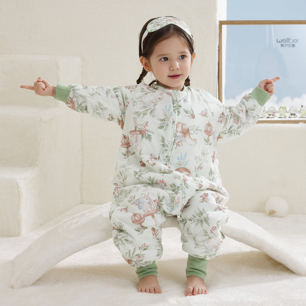 Jersey Quilted Split-Leg Sleep Sack