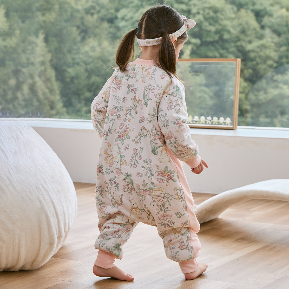 Interlock Side-Panel Long Sleeve Split-Leg Sleep Sack