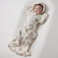 Cotton-Spandex Jersey Arms-Up Sleep Sack