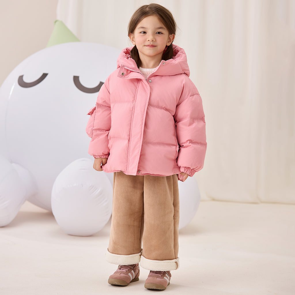 Hooded Heavy Puffer Down Jacket