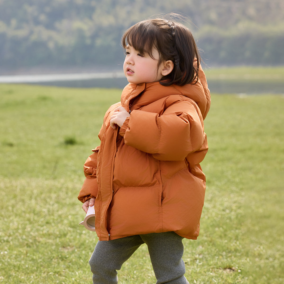 Hooded Heavy Puffer Down Jacket