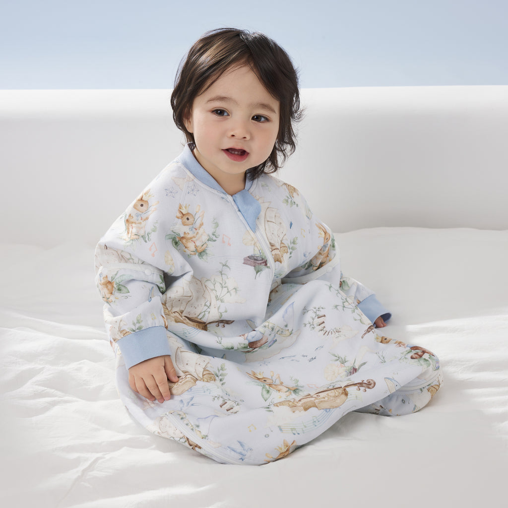6-Layer Front 4-Layer Back Muslin Roomy Sleep Sack