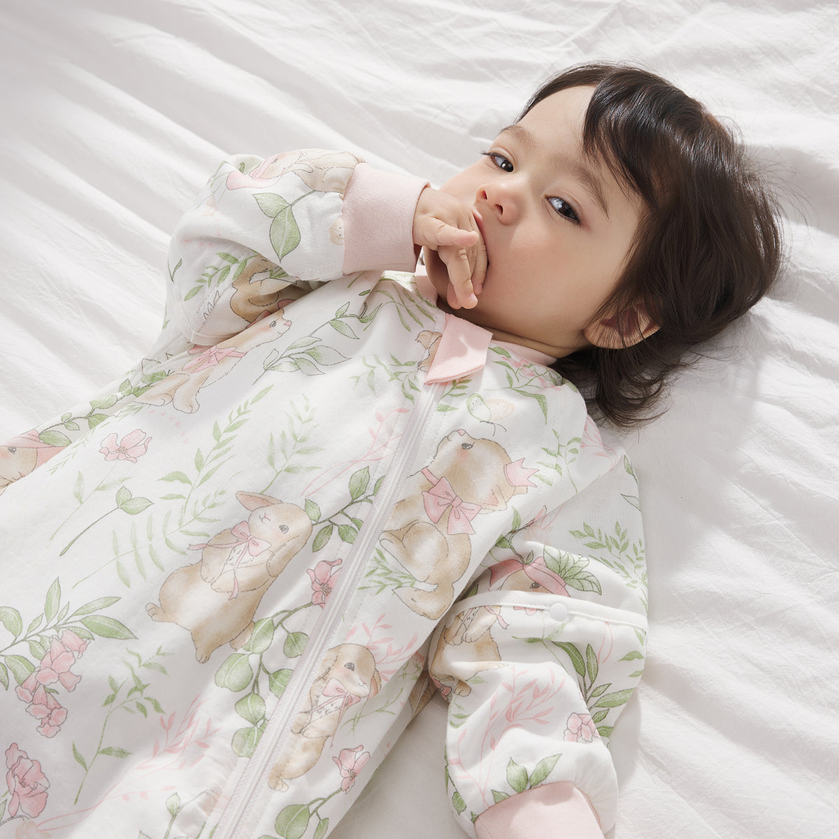 6-Layer Front 4-Layer Back Muslin Roomy Sleep Sack